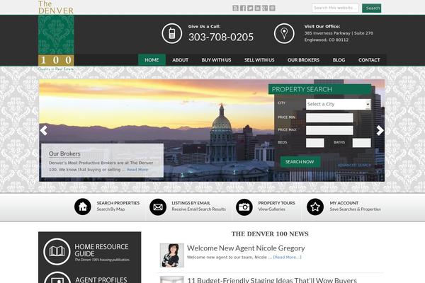 Site using WP Testimonials with rotator widget plugin