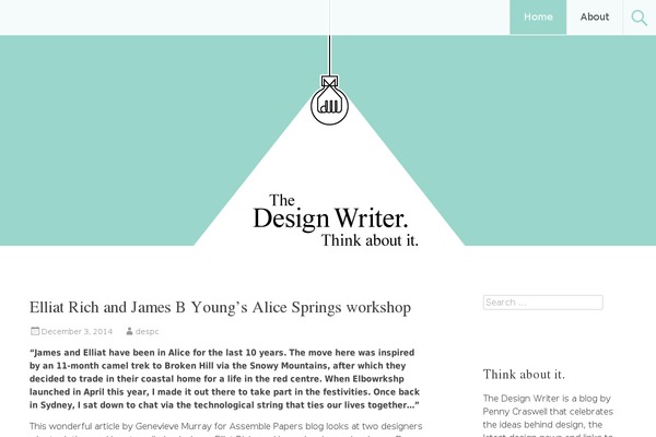 Radiate theme site design template sample
