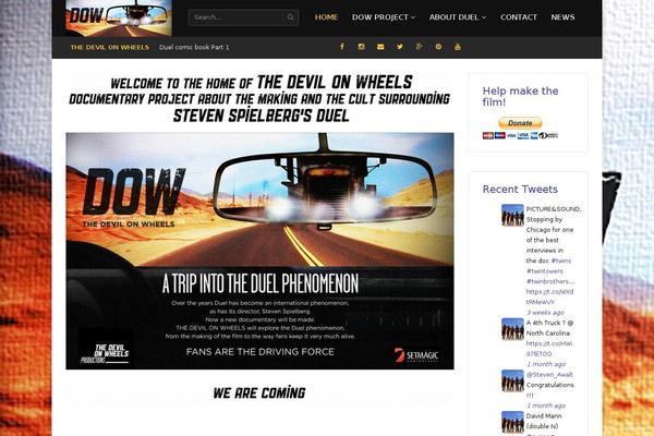 Themovie theme site design template sample