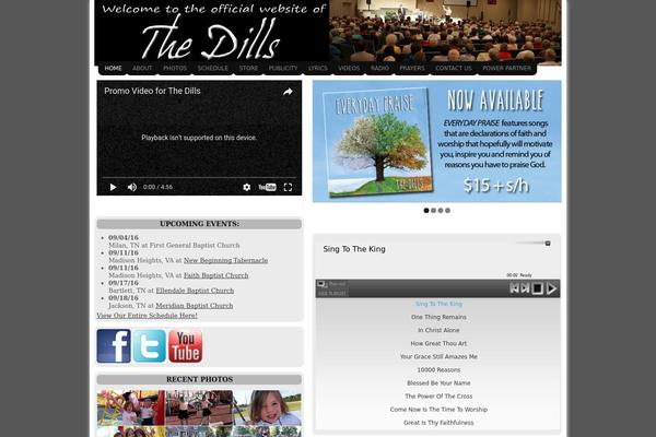 Site using Audiotheme plugin