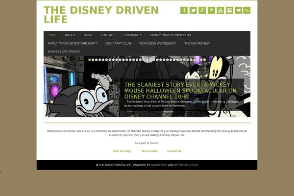 Inkzine theme site design template sample
