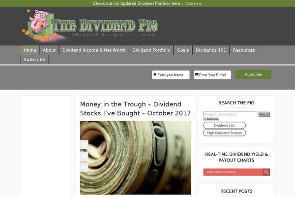 Site using Premium-stock-market-widgets plugin