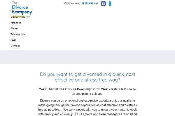 thedivorcecompany.co.uk site used Cfwp2