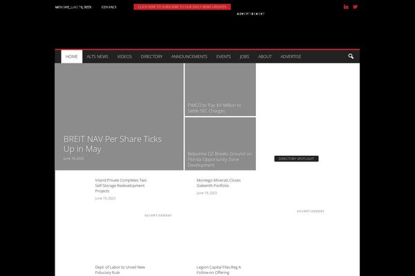 Site using Video-popup plugin