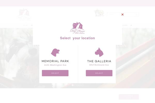Vogue theme site design template sample
