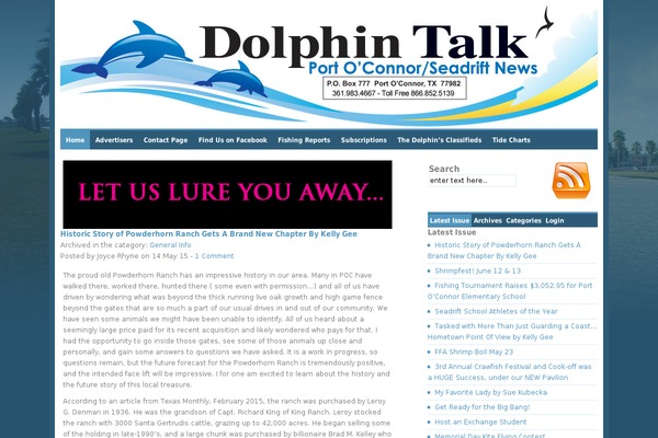 thedolphintalk.com site used Seo_executive