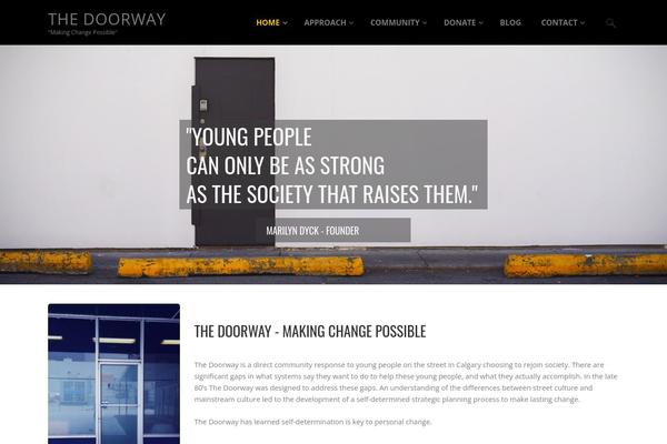 Save-life theme site design template sample