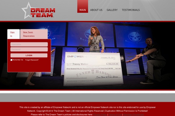 DreamTeam WordPress theme, websites list used DreamTeam theme DreamTeam theme websites examples