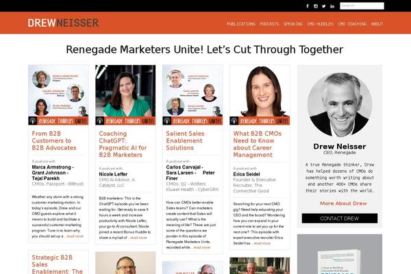 thedrewblog.com site used Tdb