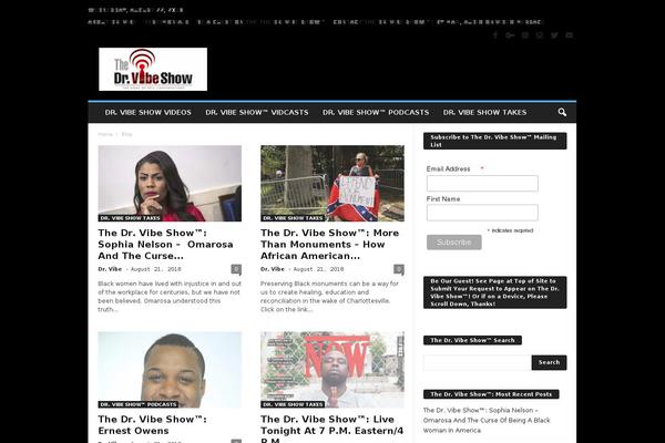 Elegant News theme site design template sample