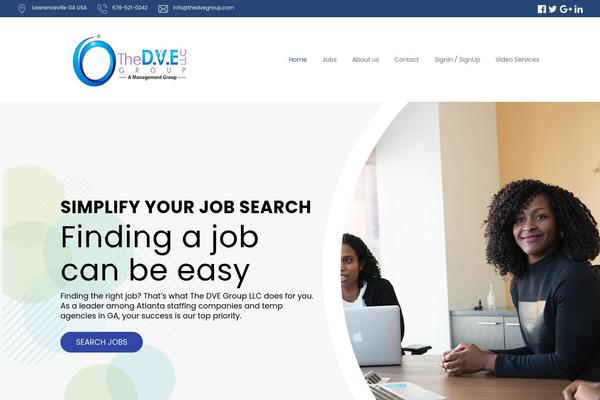Site using Wp-jobsearch plugin