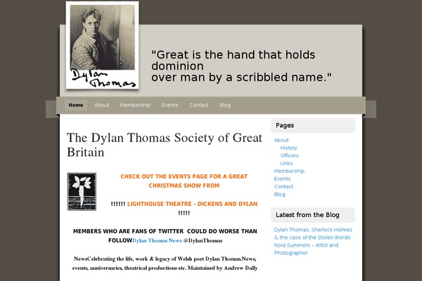 twentyeleven_childtheme theme websites examples