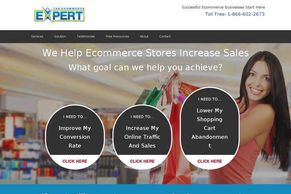 Enterprise Pro theme site design template sample