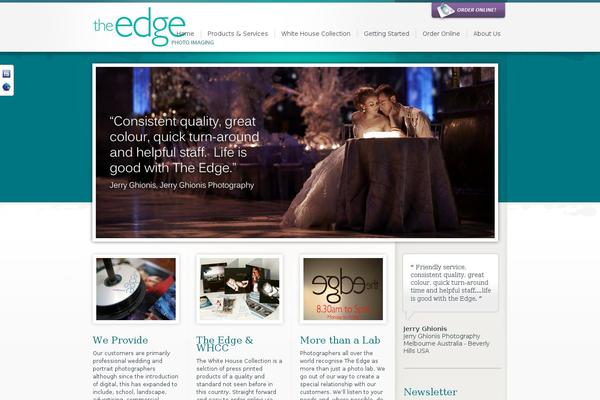 Site using Social Slider plugin