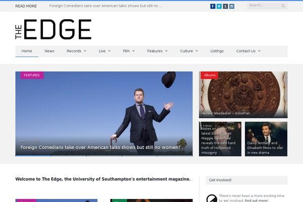 Site using Live Blogging plugin