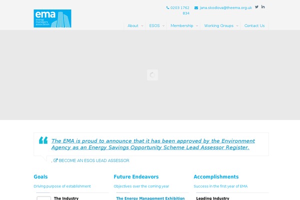 theema.org.uk site used Designfordigital