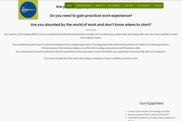 Fevr theme site design template sample