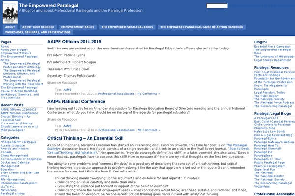 Site using Smart-recent-posts-widget plugin