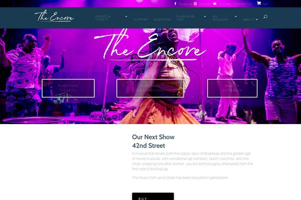 Divi theme site design template sample