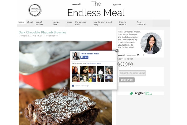 Genesis theme site design template sample