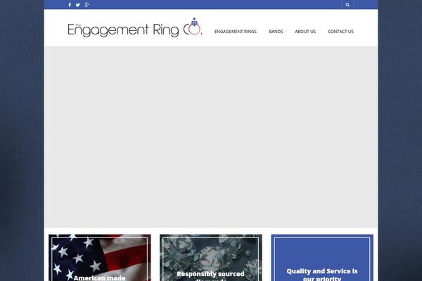 The Retailer Child theme site design template sample