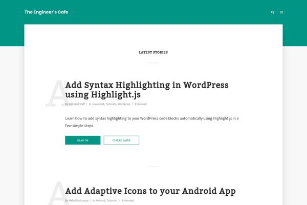 Site using Forget About Shortcode Buttons plugin