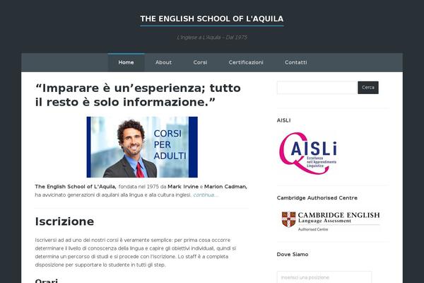 Finch theme site design template sample