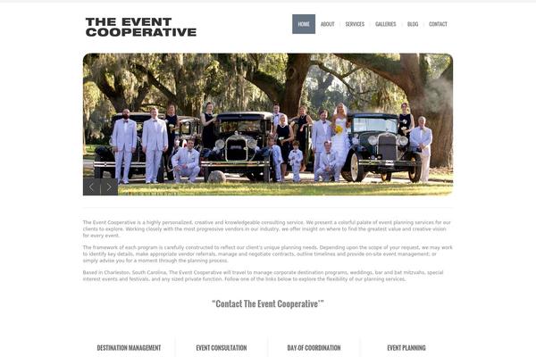 Divi Child theme site design template sample
