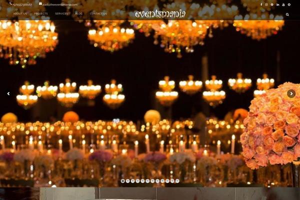 Bridge theme site design template sample