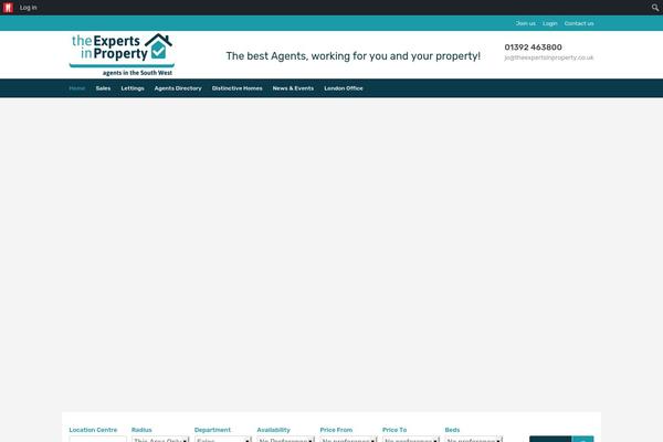 Site using Propertyhive plugin
