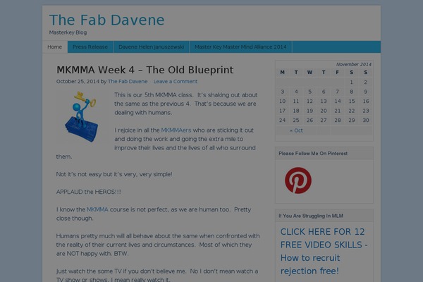 Site using Thrive-ovation plugin