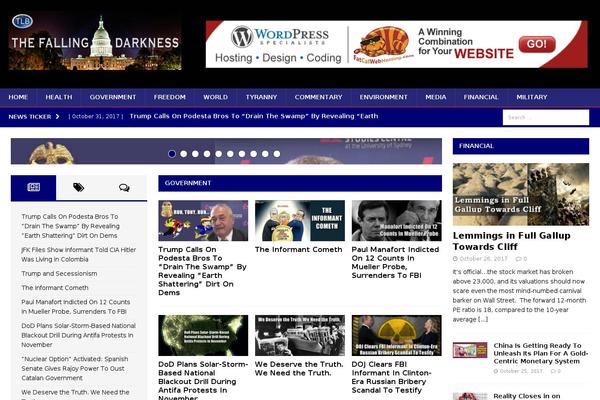 Site using Better archives widget plugin