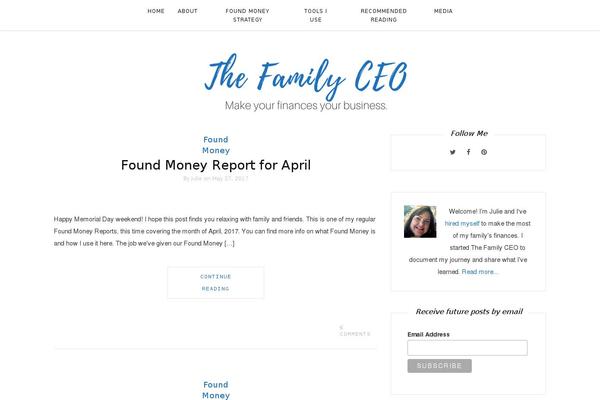 GeneratePress theme site design template sample