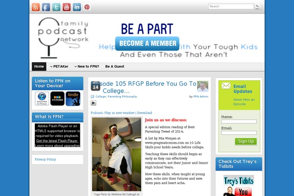 Playcast theme site design template sample