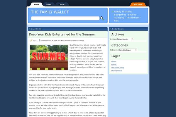 MinimalistBlogger theme site design template sample