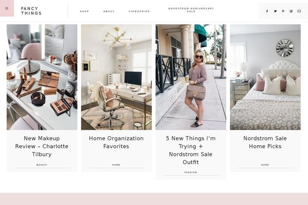 thefancythings.com site used Freyja-child