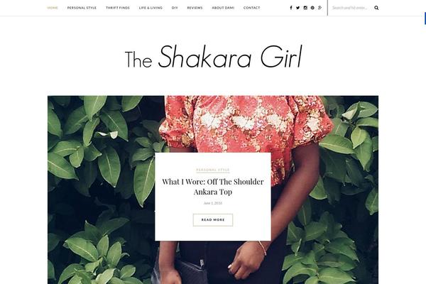 Patti Child theme site design template sample