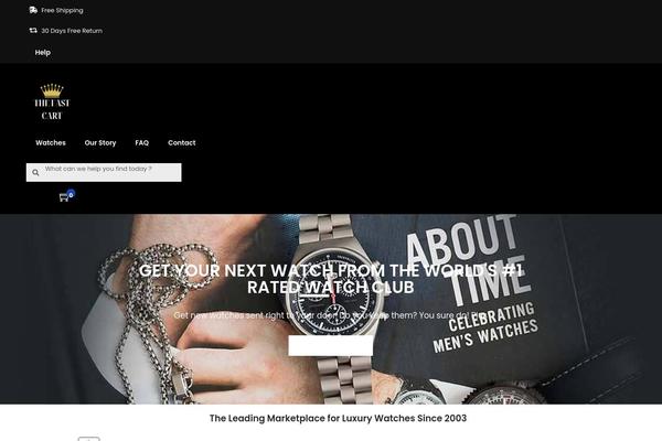 Site using Woostify-pro plugin