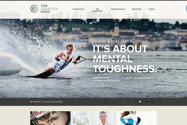 Fearless theme site design template sample