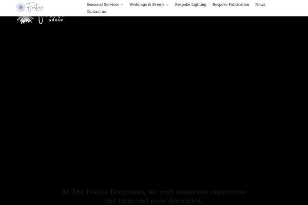 Composer-child theme site design template sample