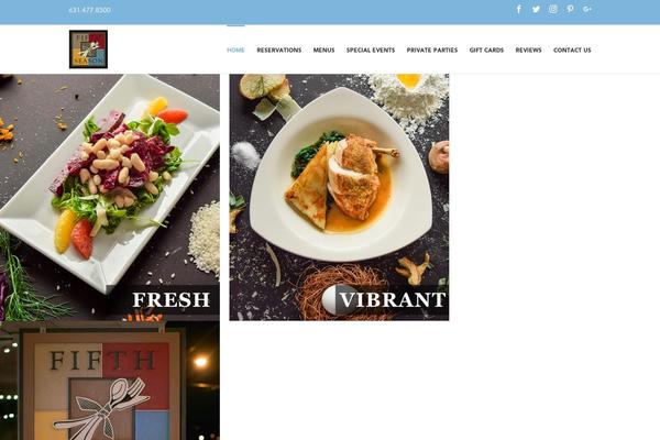 Avada Child theme site design template sample