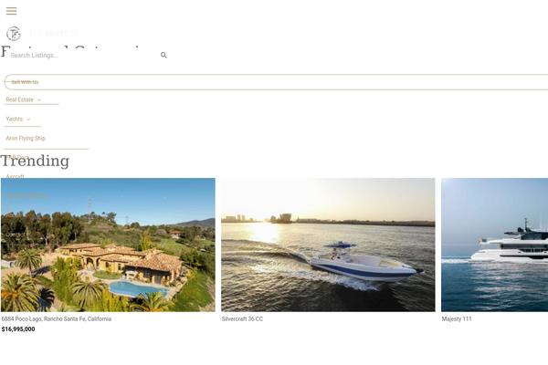 The7 theme site design template sample