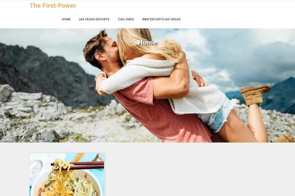 thefirst-power.com site used Refresh-blog
