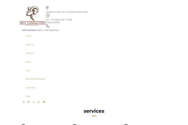 Consulting theme site design template sample