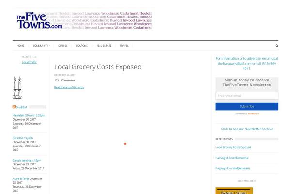 SuperNews theme site design template sample