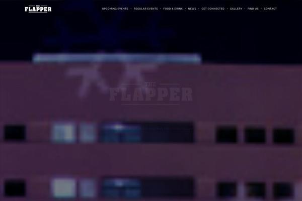 theflapper.co.uk site used Flapper