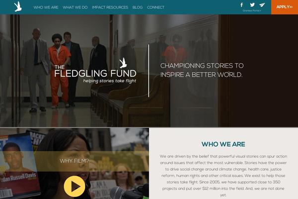 thefledglingfund.org site used Fledglingfund