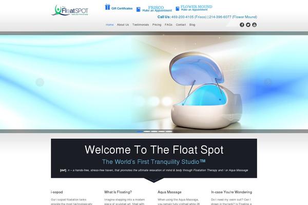 thefloatspot.com site used Rmtheme