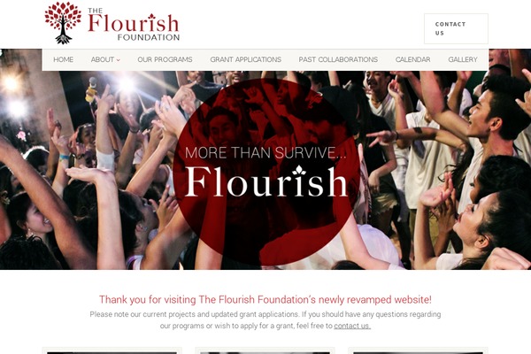 theflourishfoundation.org site used Hoffman