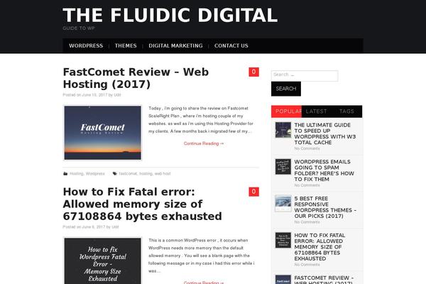Site using MailPoet Newsletters plugin